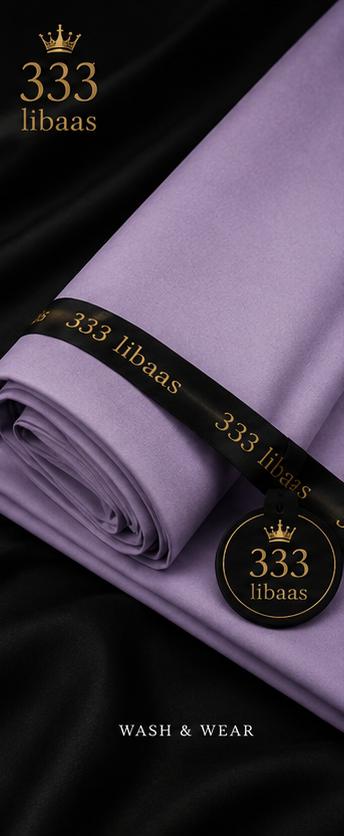 Premium Summer Wash & Wear (Unstitched) - Lilac | 333 Libaas