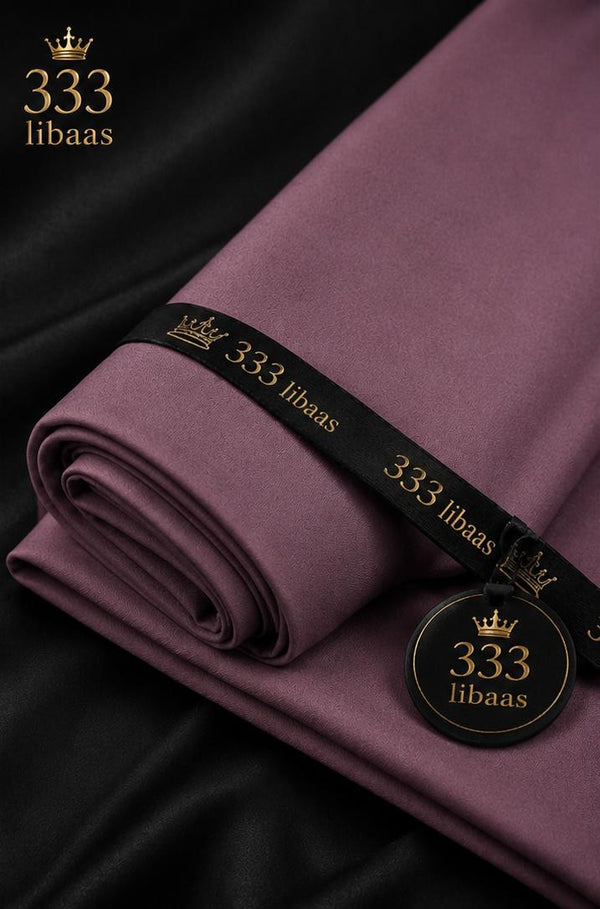 Premium Summer Wash & Wear (Unstitched) - Mauve | 333 Libaas